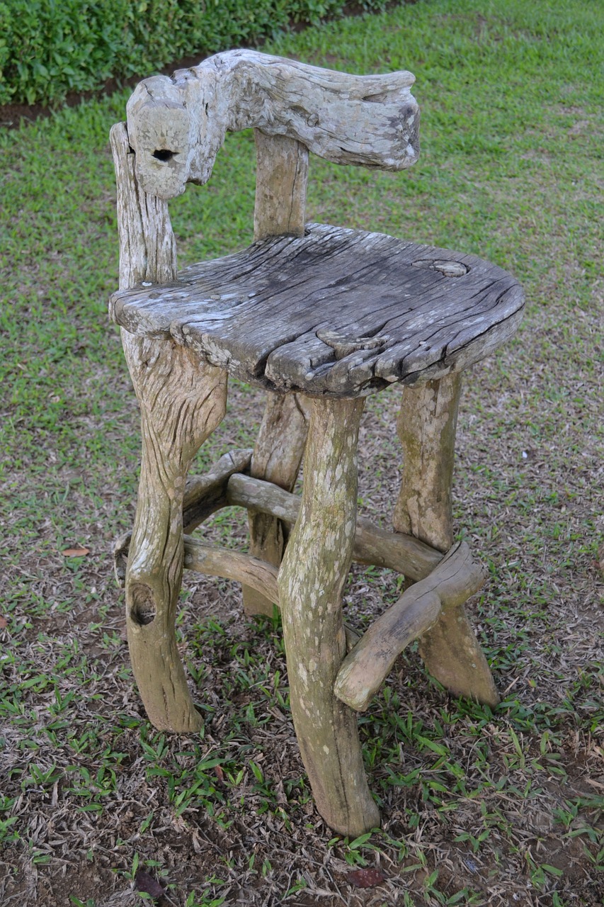 wood chair modern free photo
