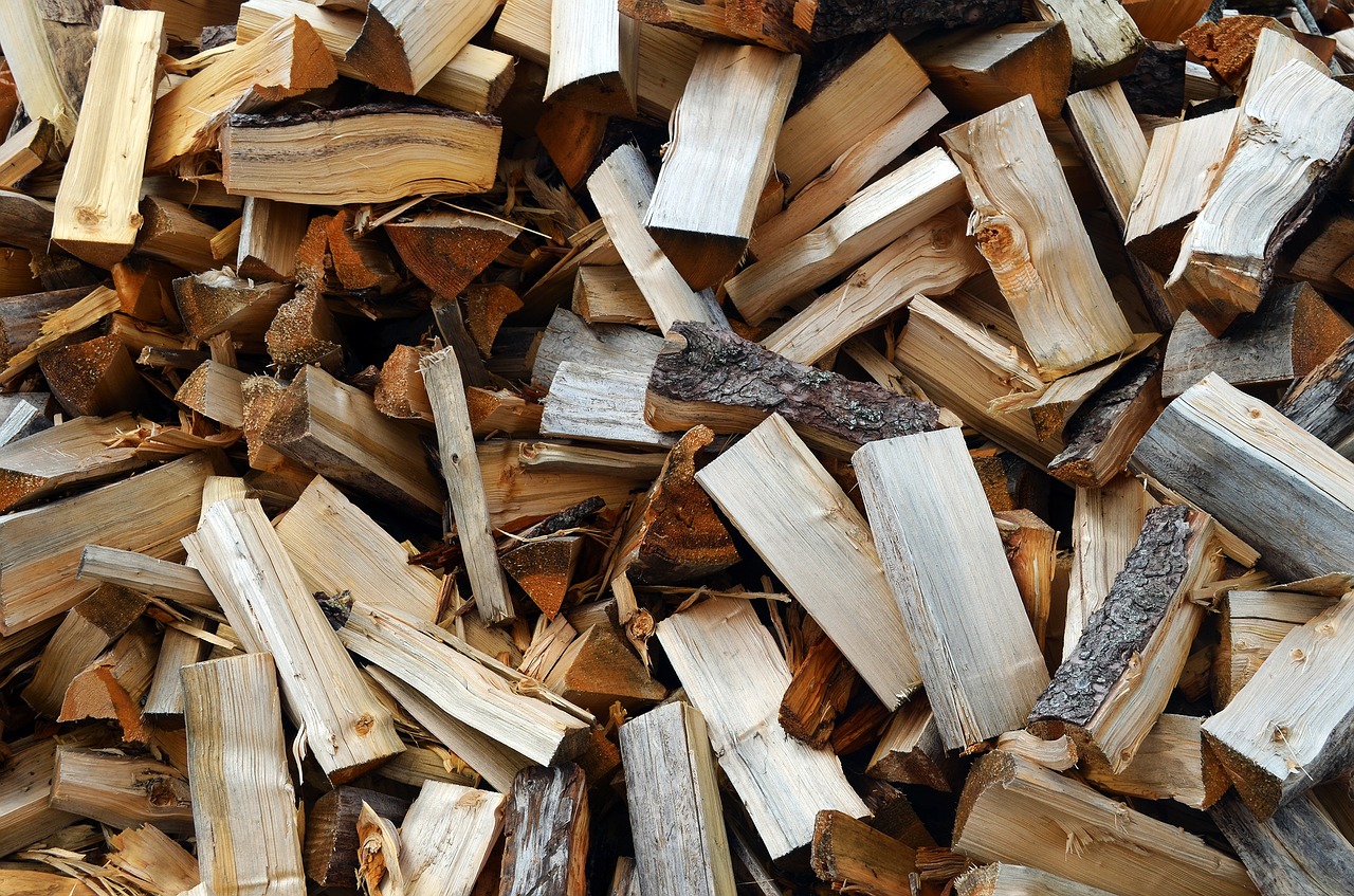 wood firewood log free photo