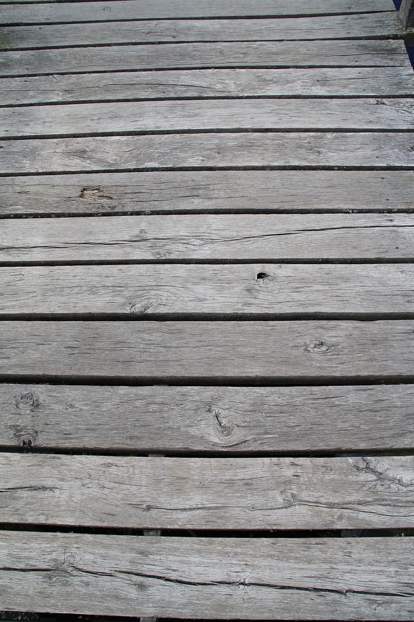 wood boardwalk boards free photo