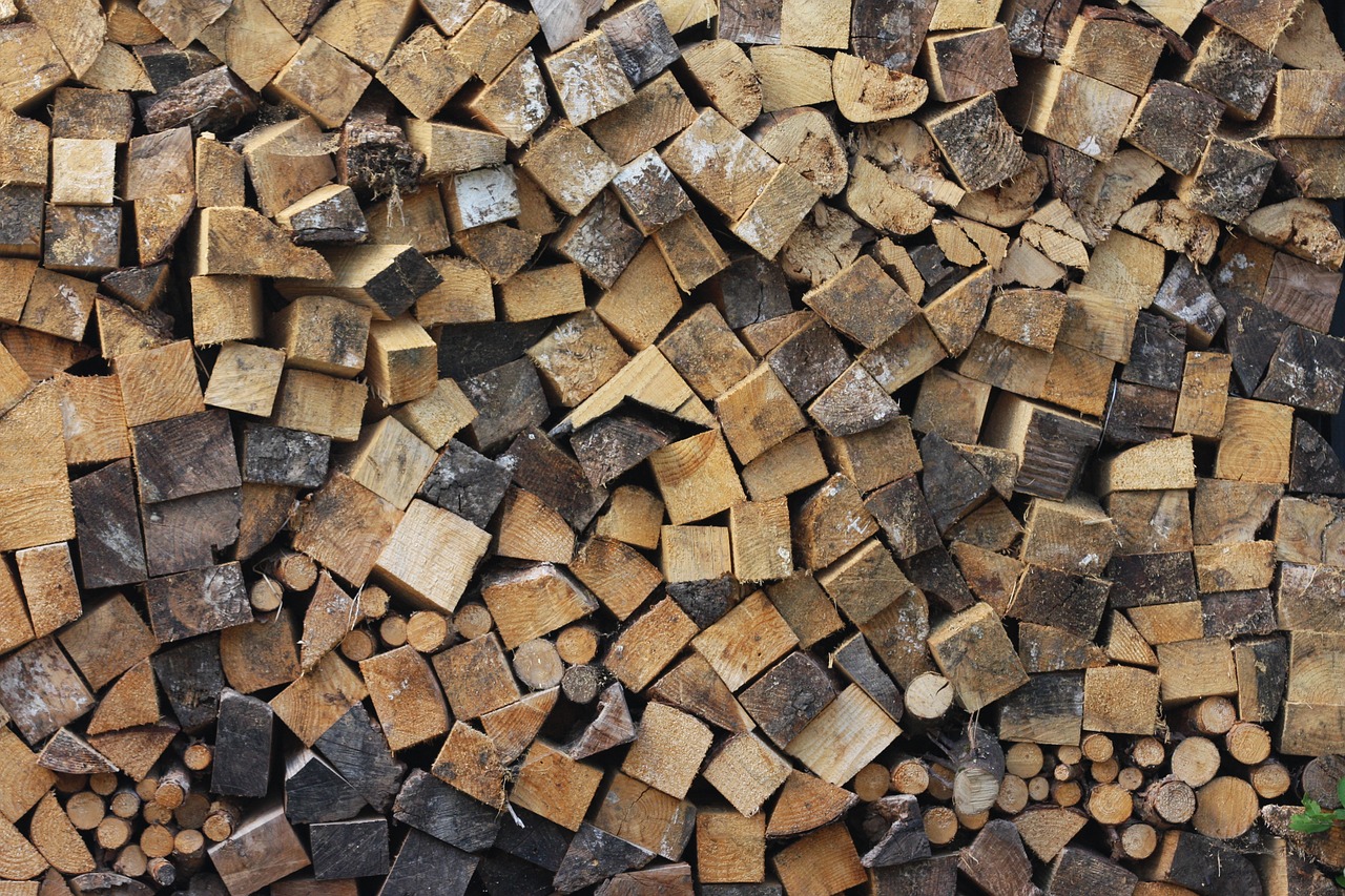 wood holzstapel log free photo