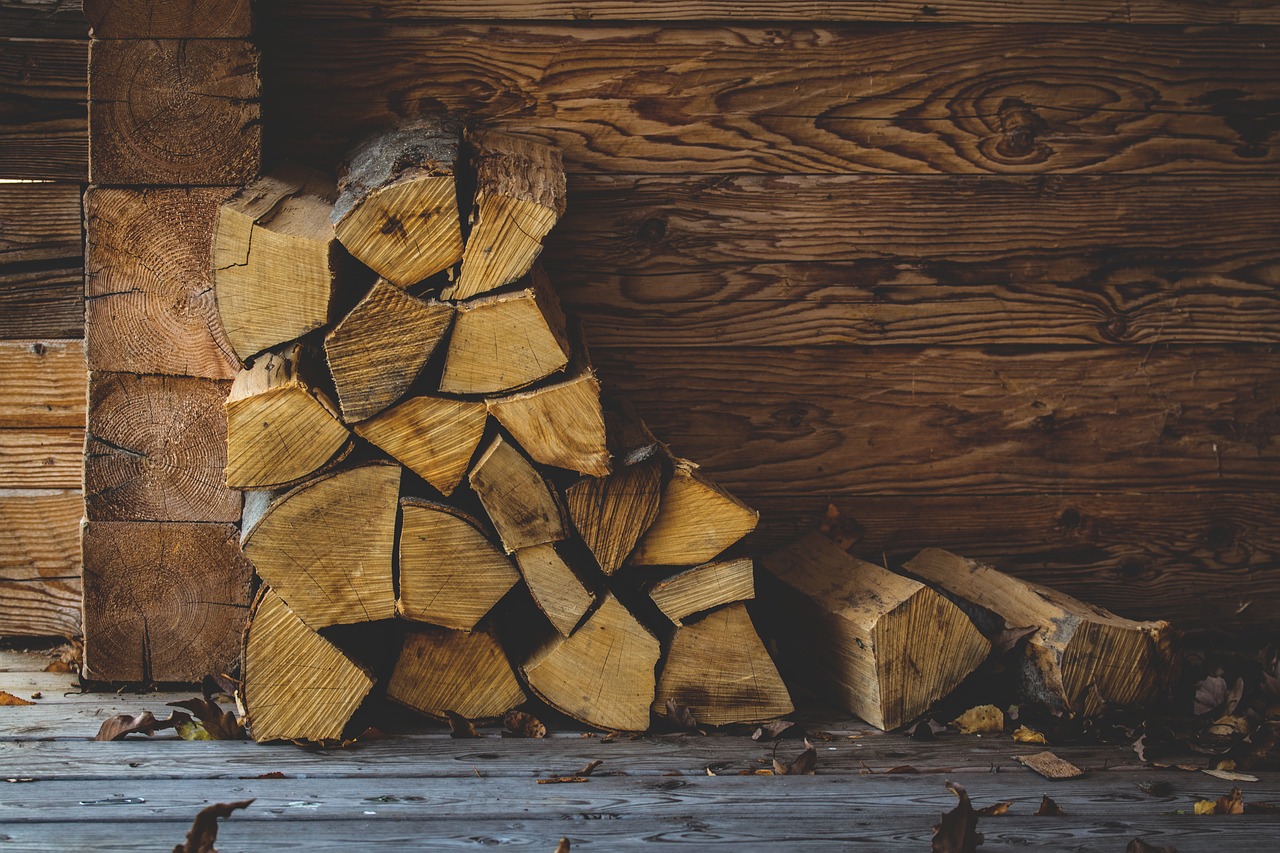 wood holzstapel firewood free photo