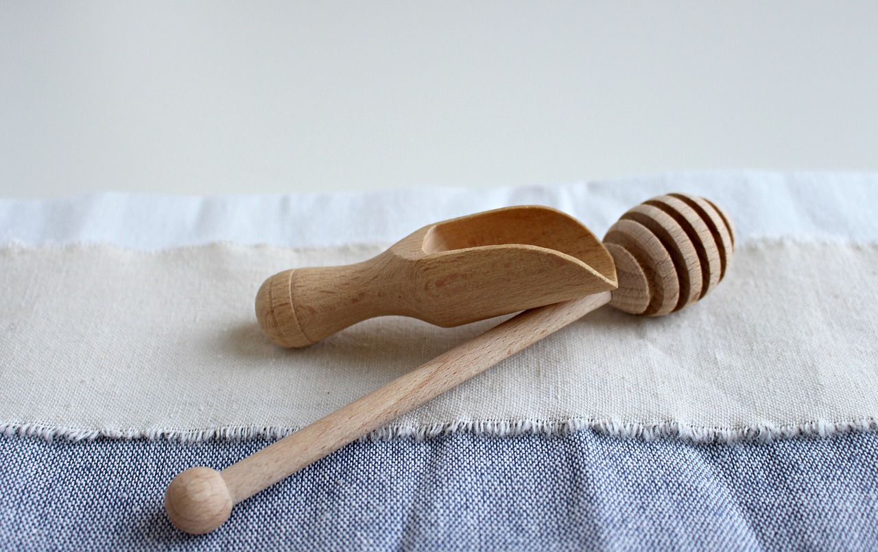 wood spoon wooden cutlery free photo