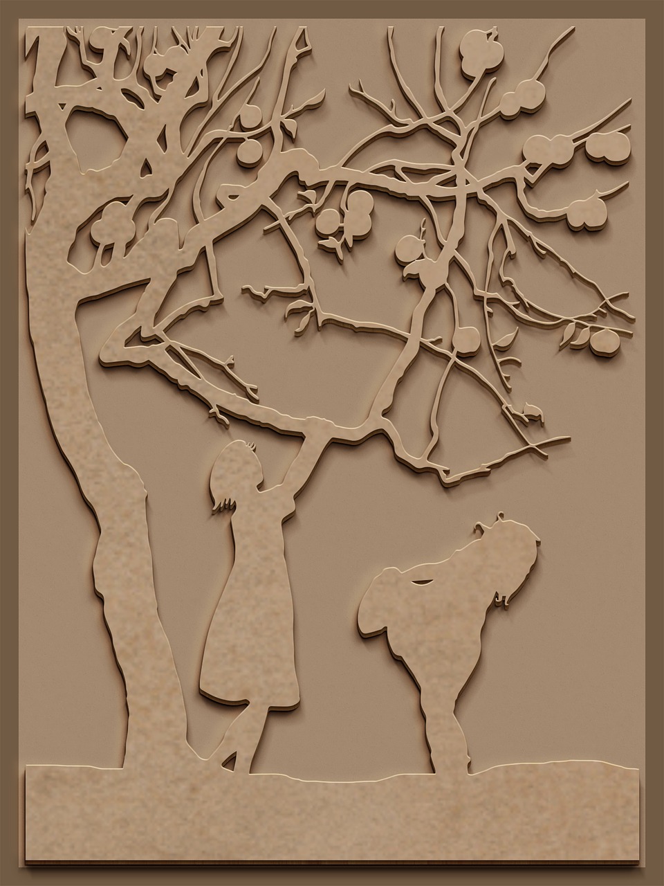 wood sculpt carved free photo