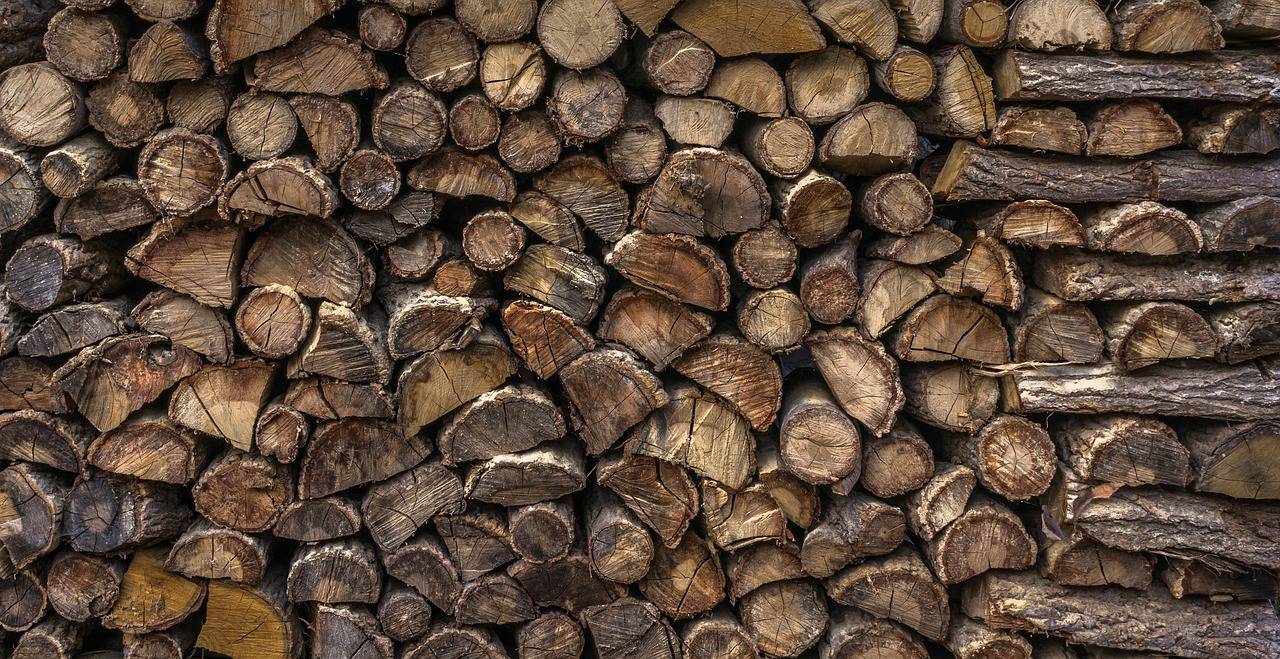 wood log firewood free photo