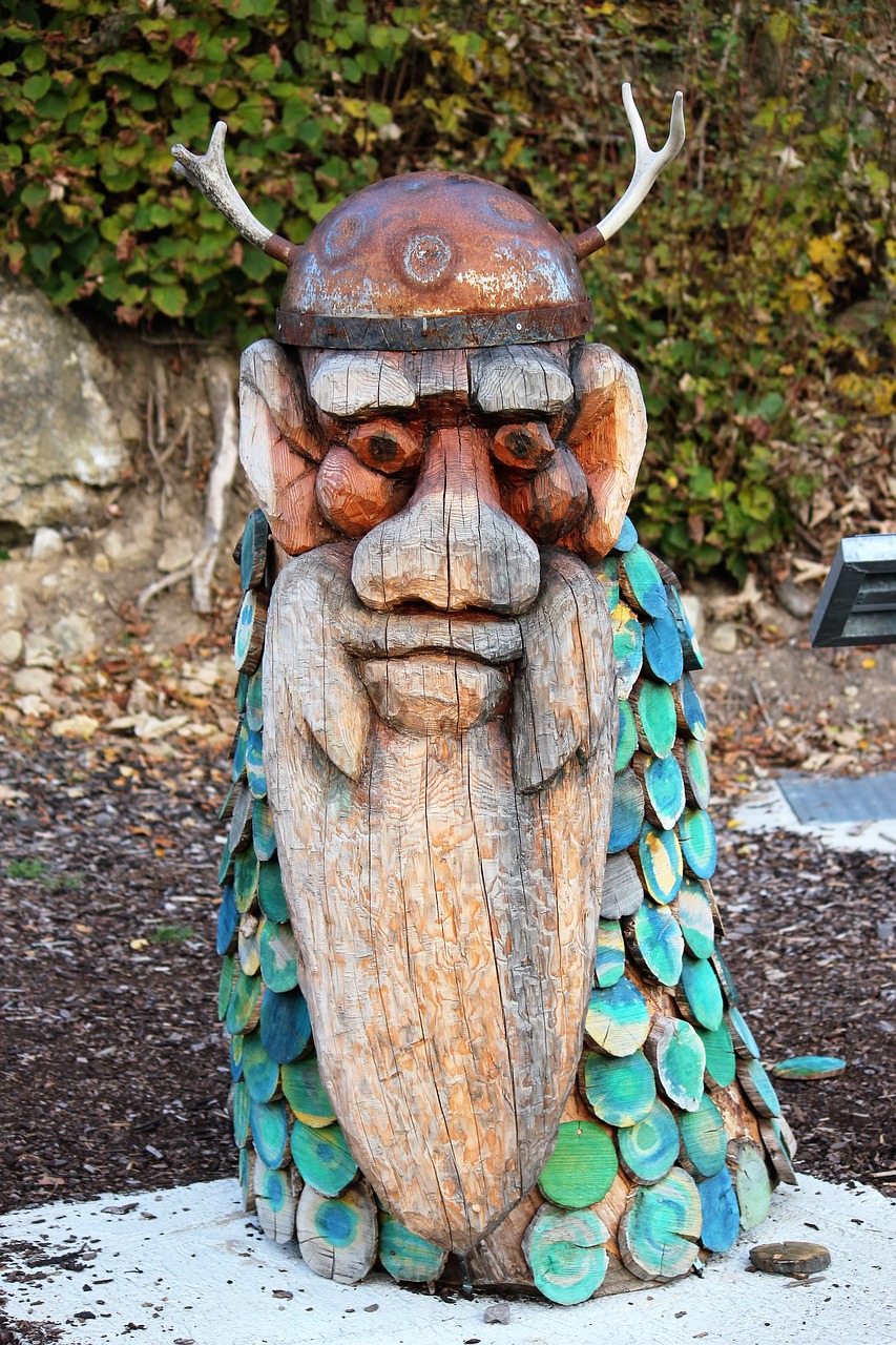wood figure carving free photo
