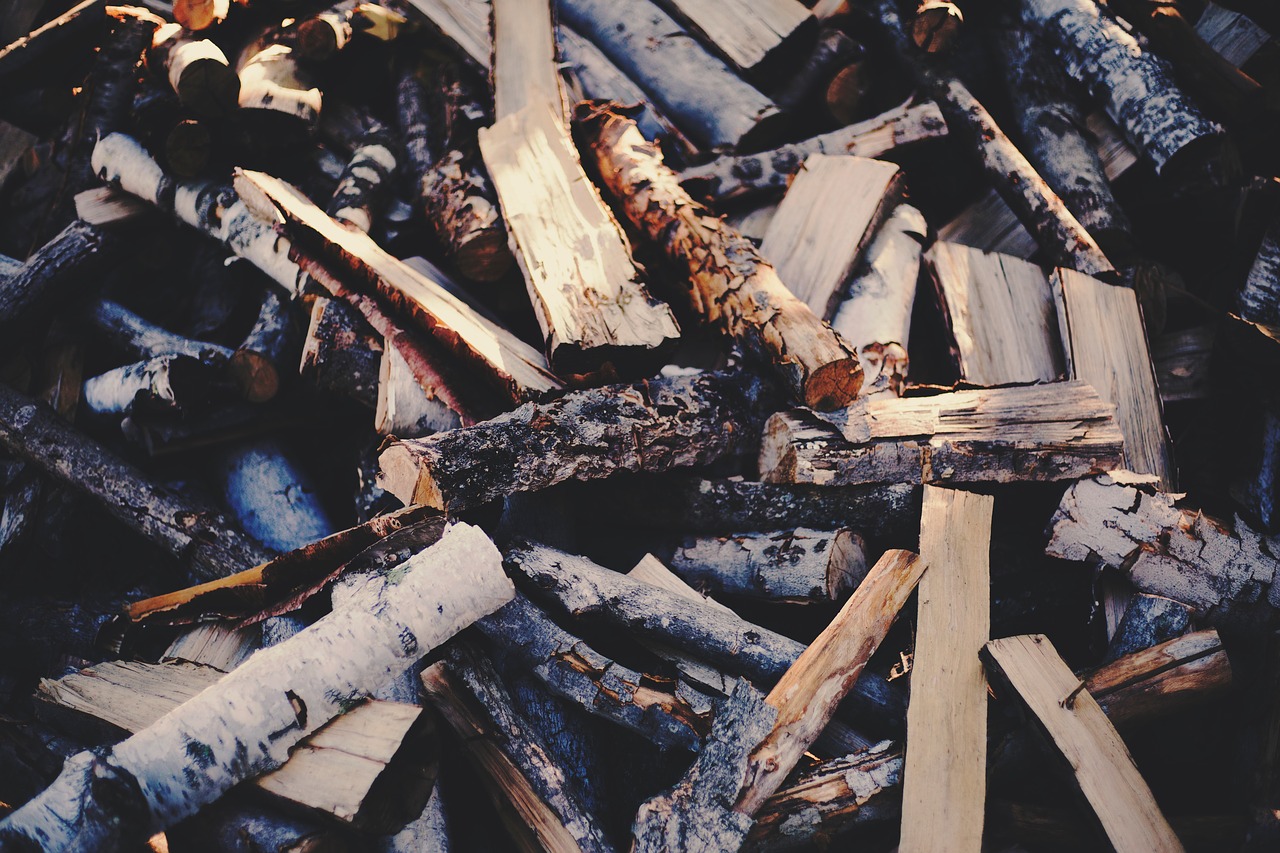 wood firewood scrap free photo