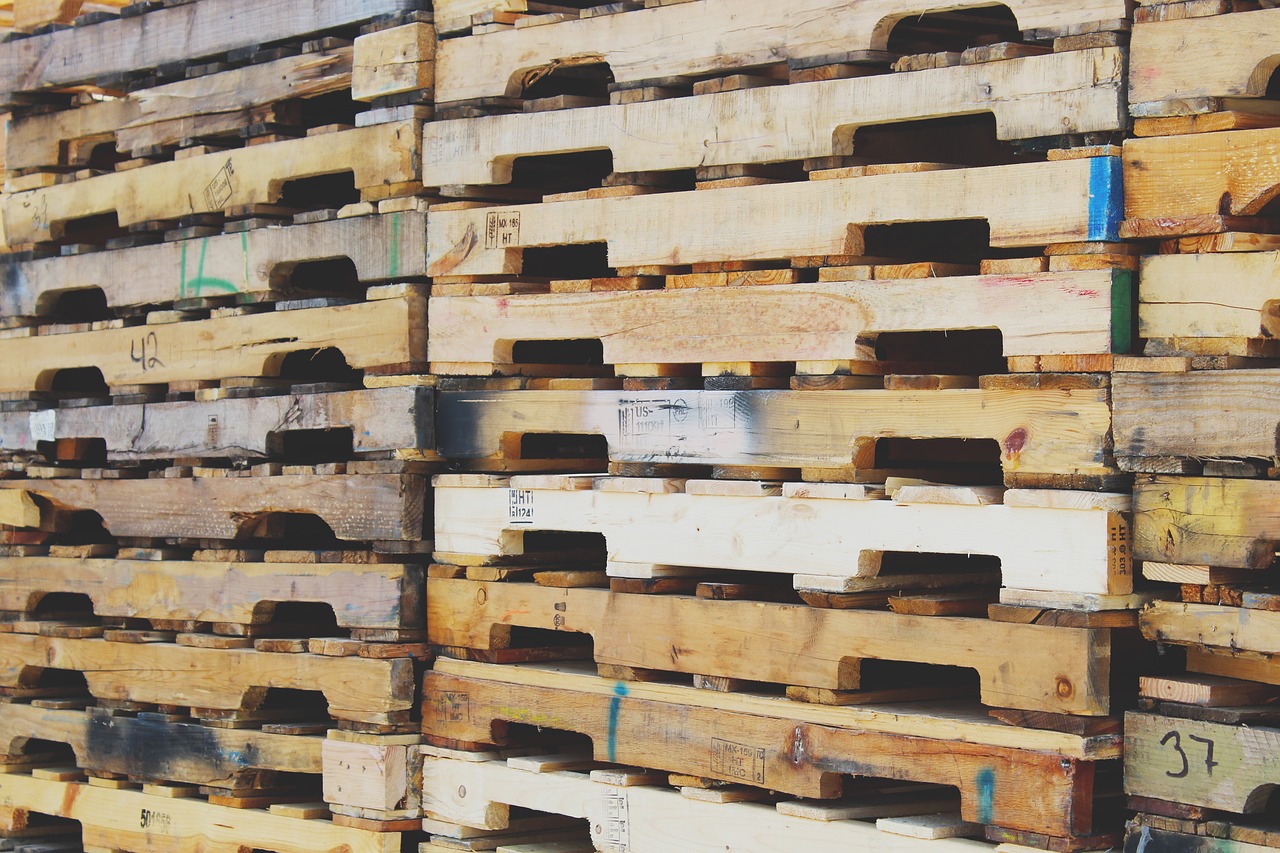 wood pallet pallets free photo