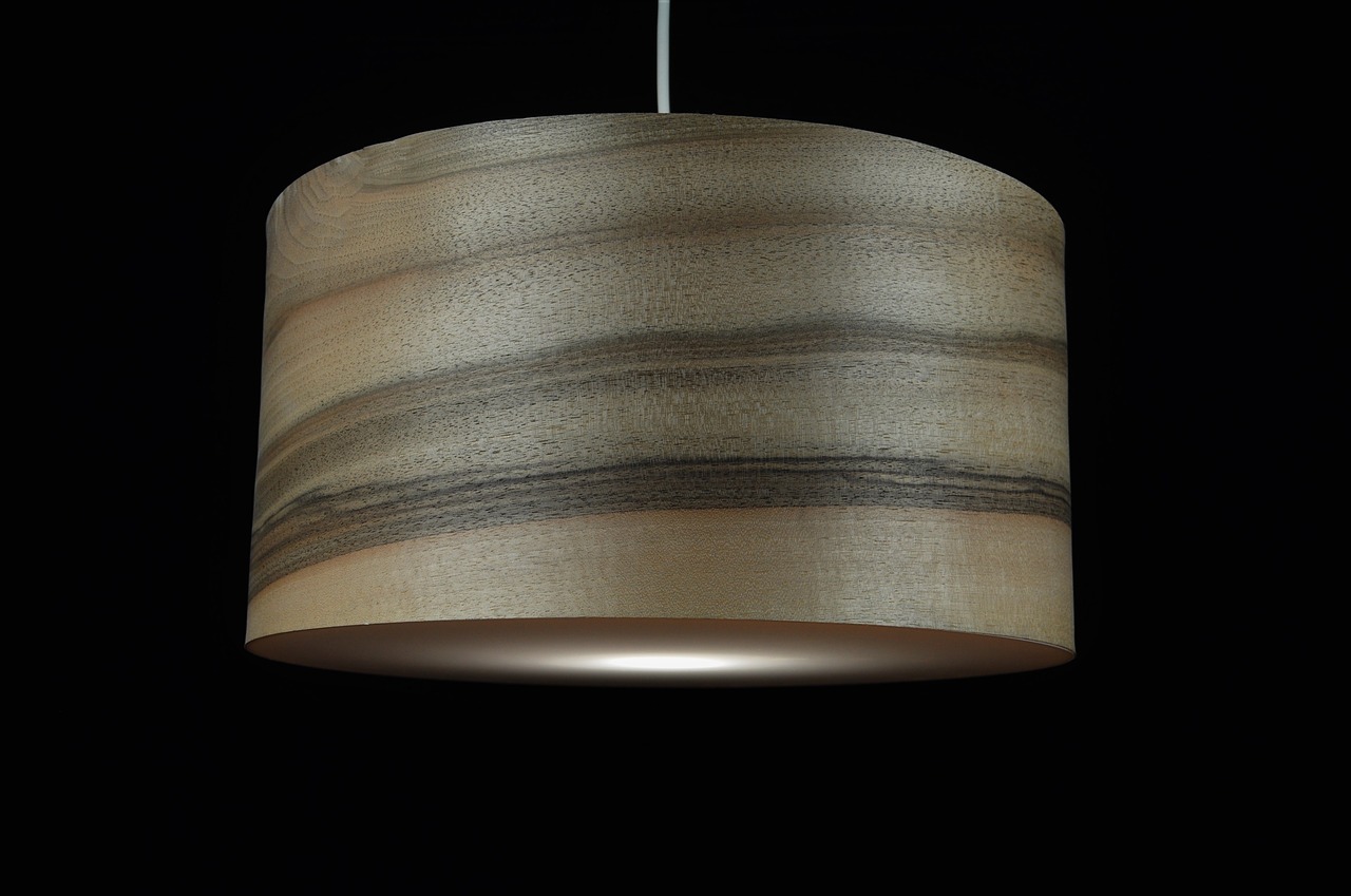 wood light lamp free photo