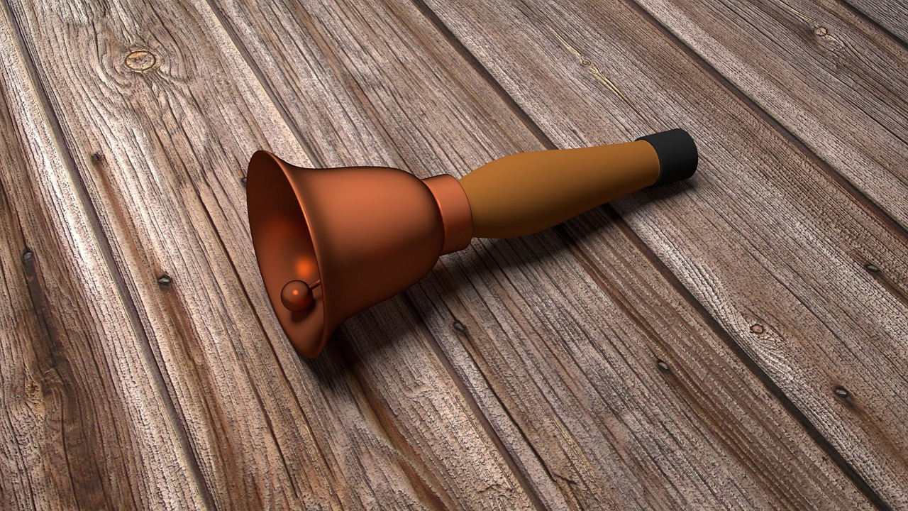 wood bell 3d free photo