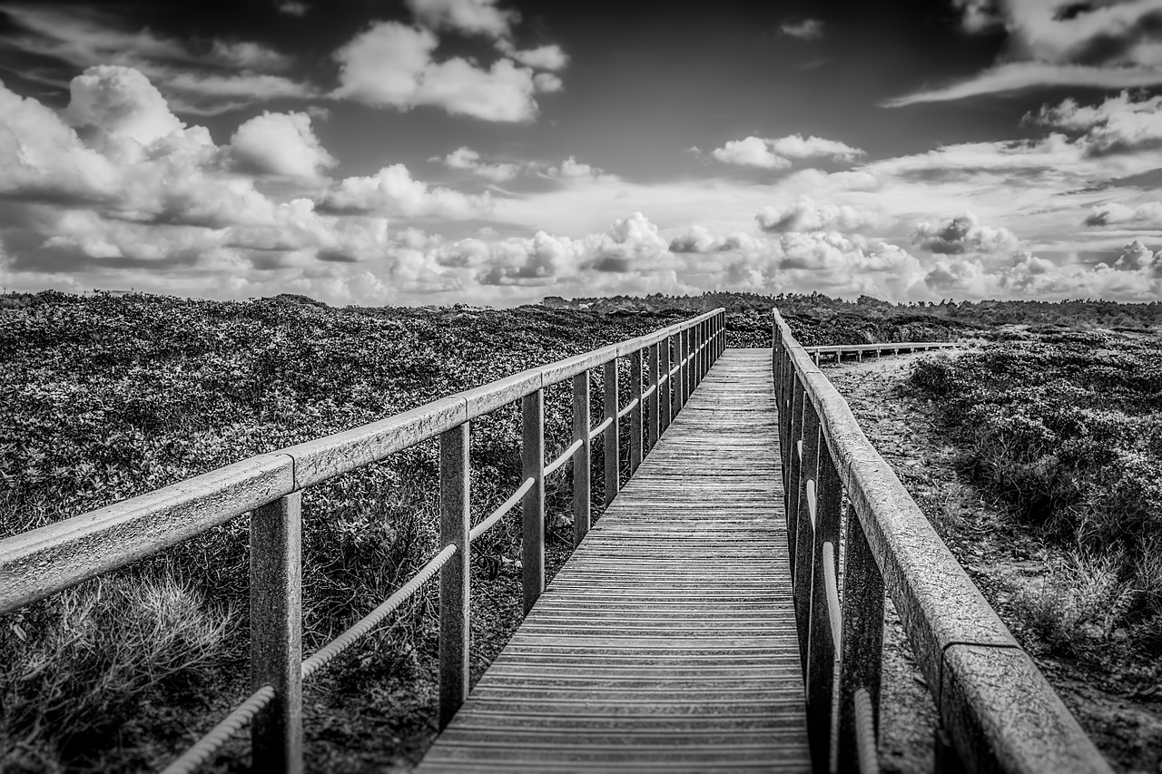 wood runway outdoors free photo