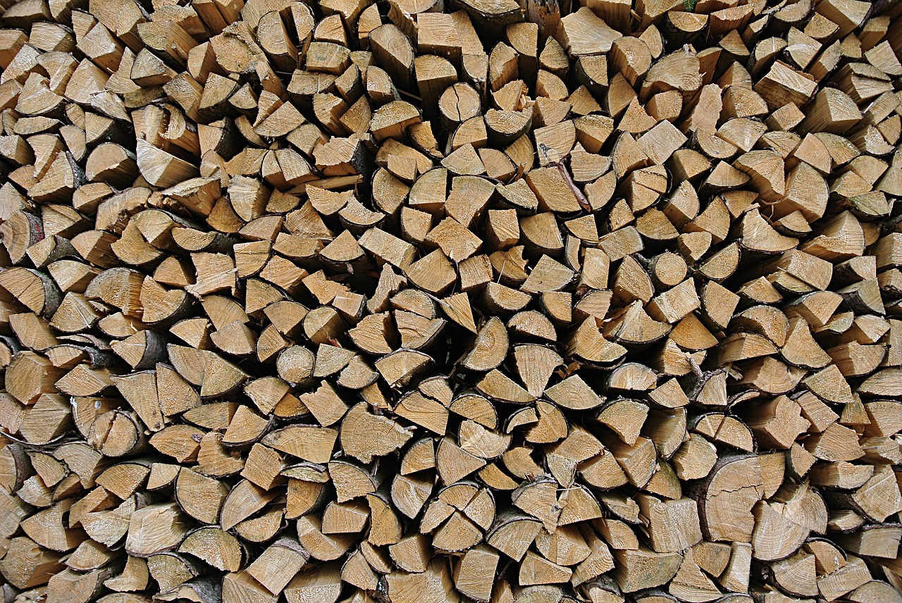 wood  stabel  holzstabel free photo