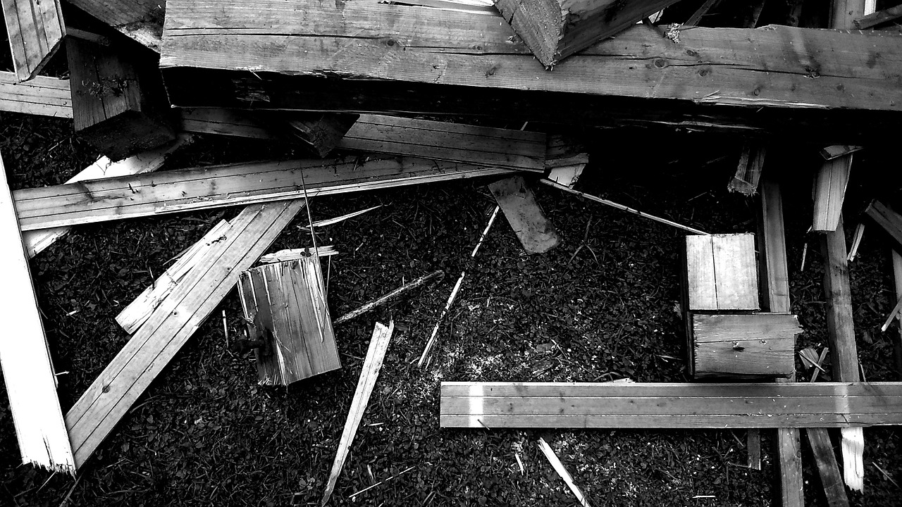 wood construction boards free photo