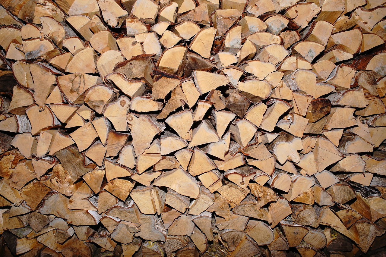 wood split storage free photo