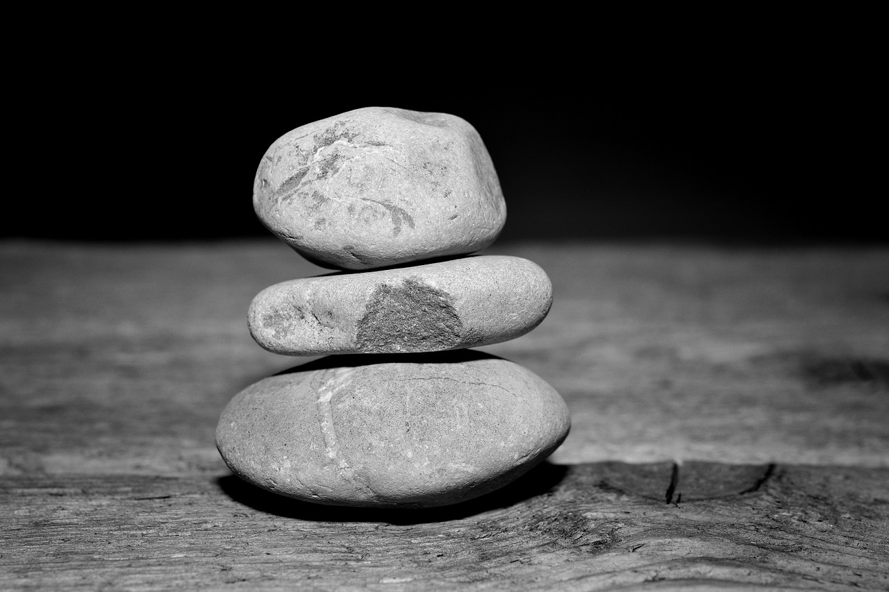 wood stones stone tower free photo