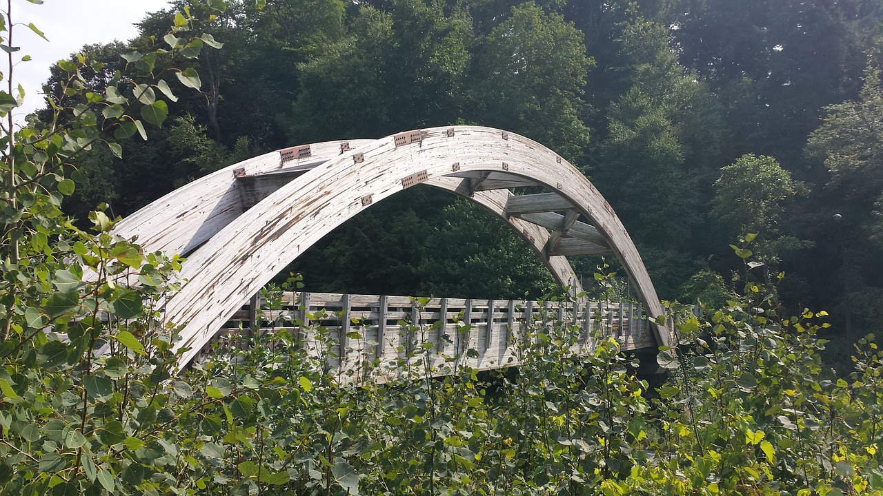 wood bridge vermont free photo