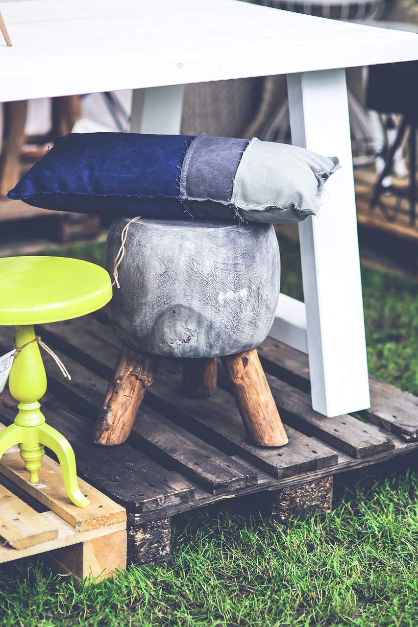 wood wooden stool free photo