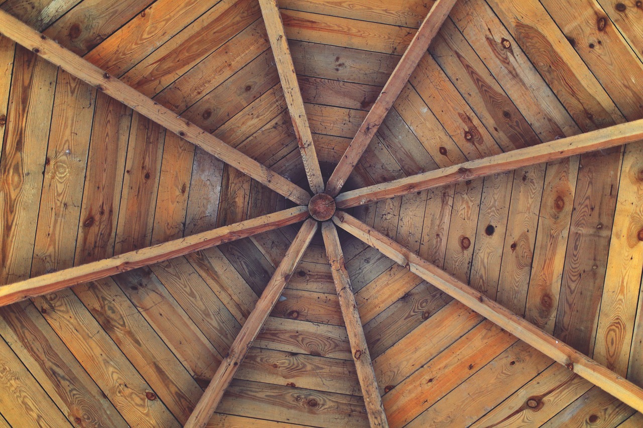 wood wooden ceiling free photo
