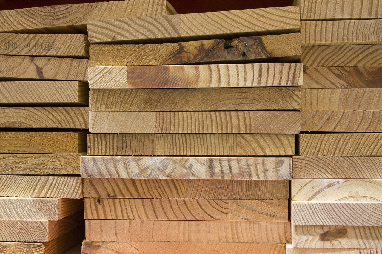 wood pile texture free photo