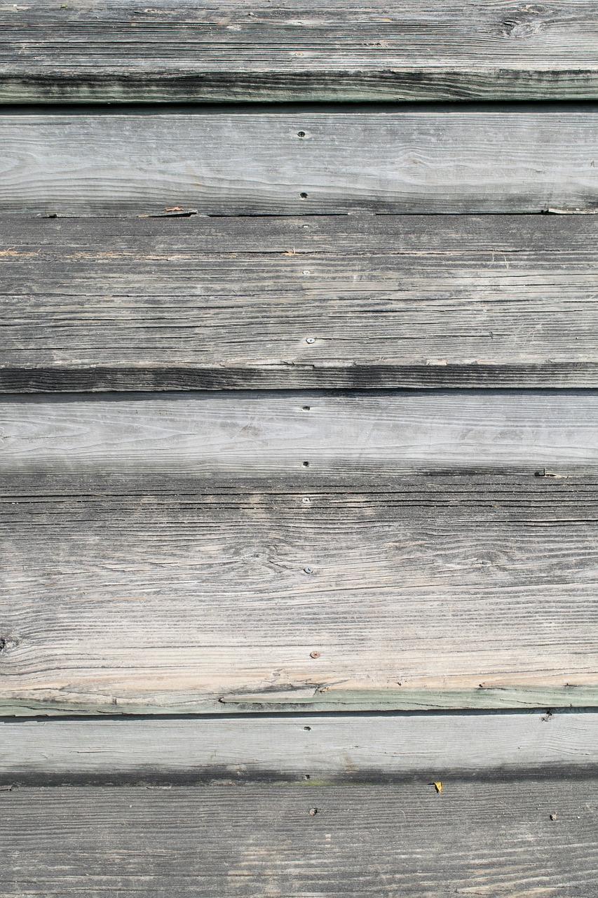 wood plank weathered gray free photo