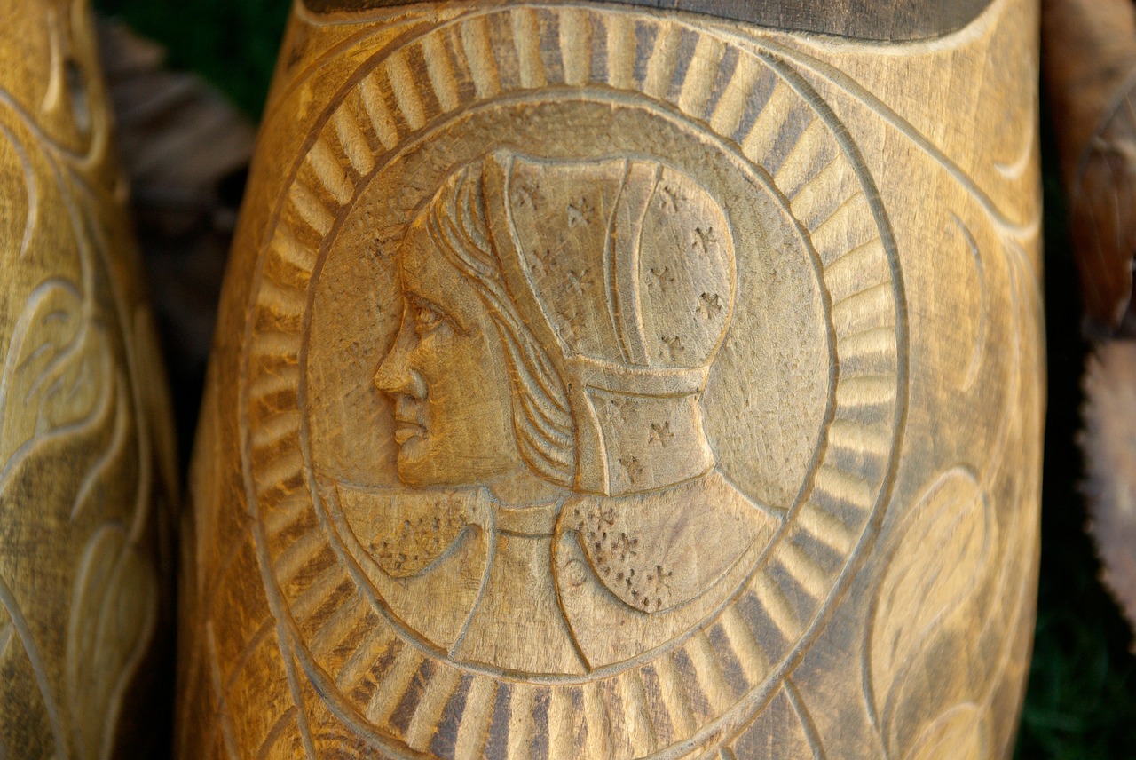 wood carving brittany peasant free photo