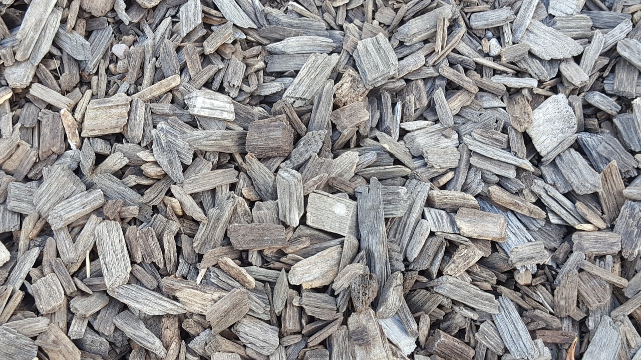 wood chips texture background free photo