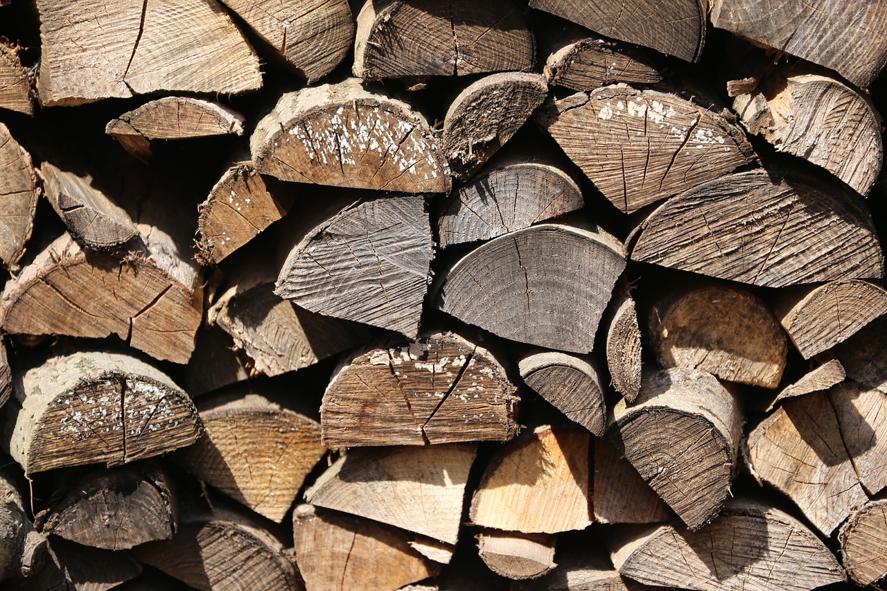 wood for the fireplace holzschaite wood free photo