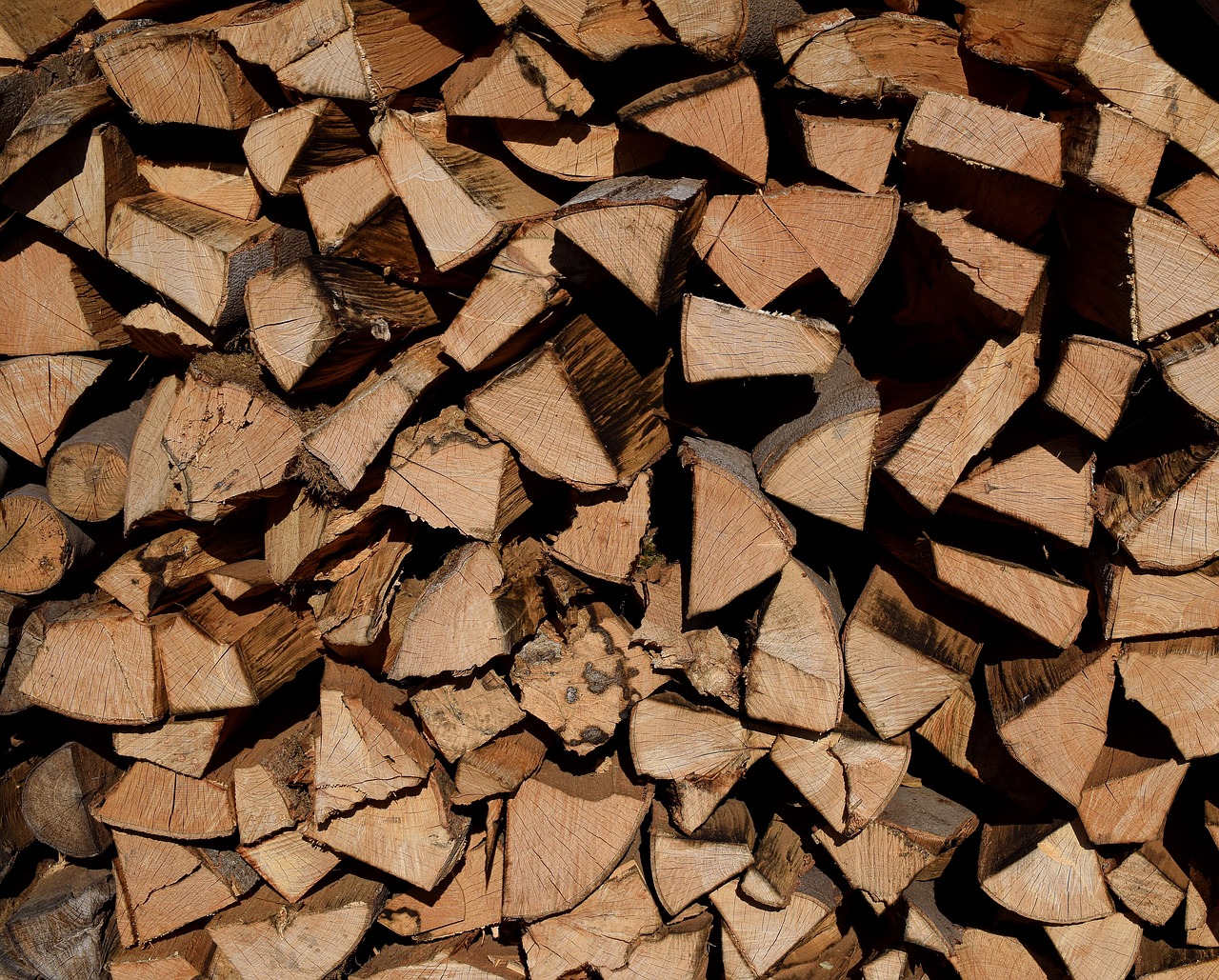 wood pile firewood wood for the fireplace free photo
