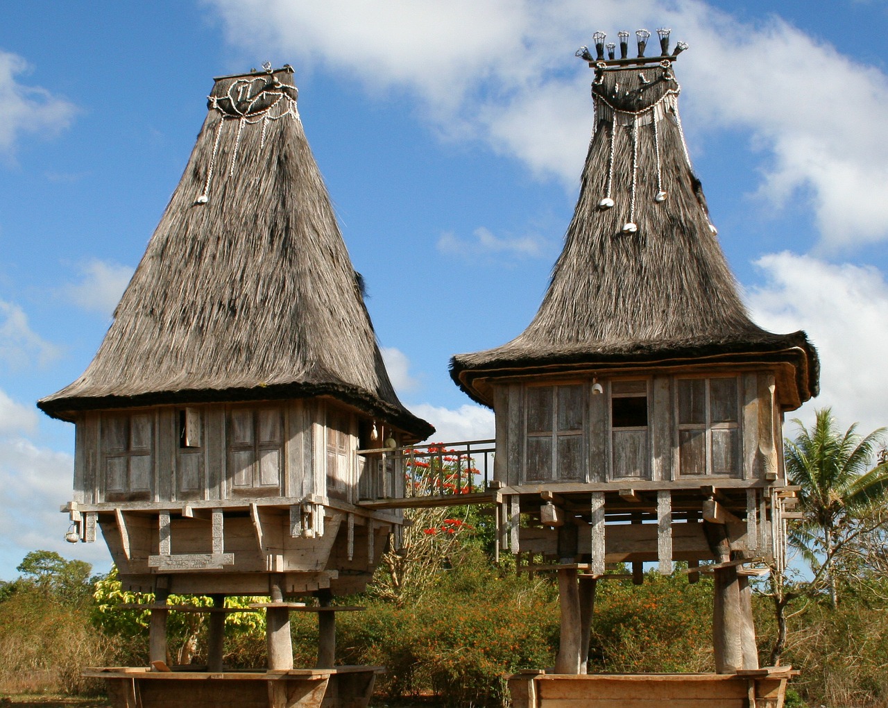 wooden timor-leste traditional free photo