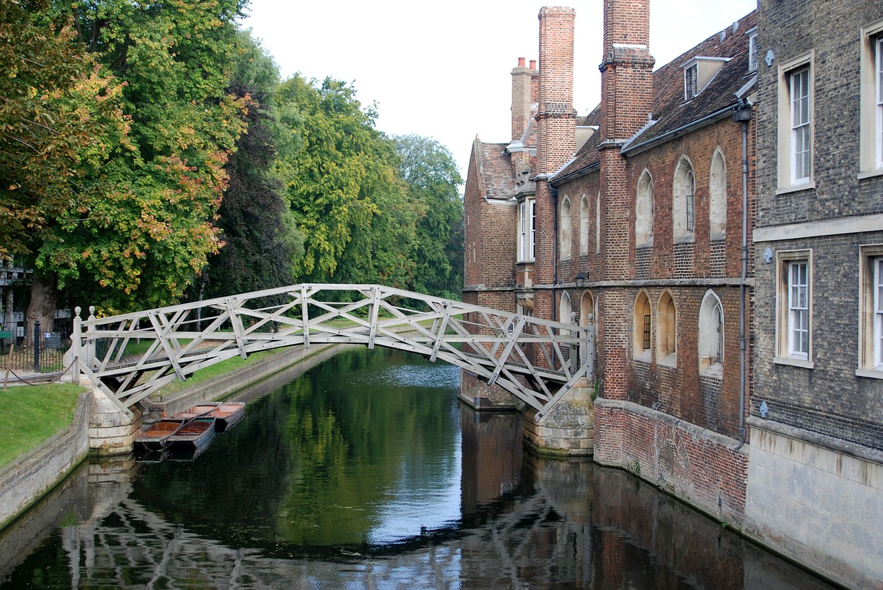 wooden bridge river free photo