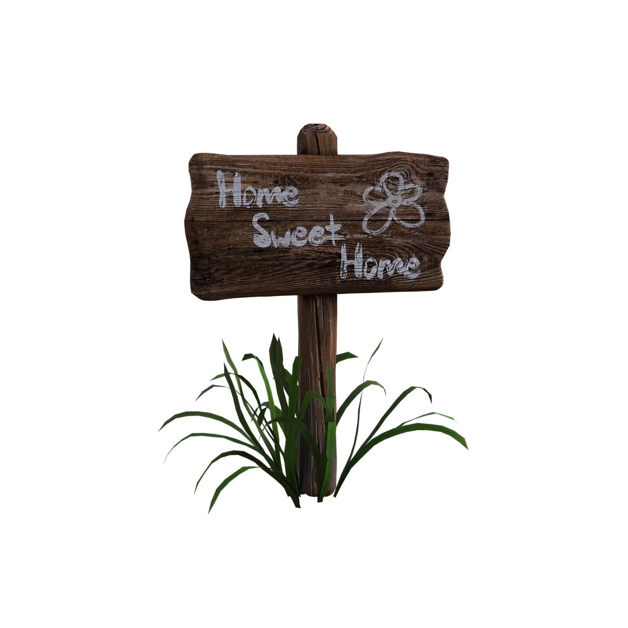 wooden  sign  home sweet home free photo