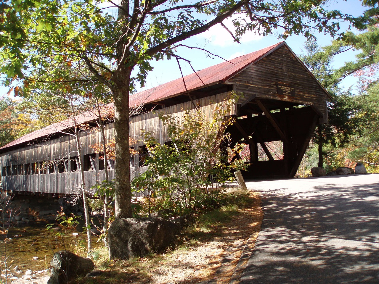 wooden hall sky free photo