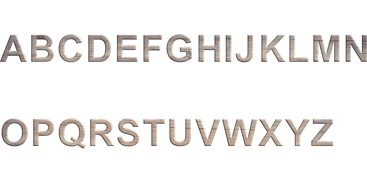 wooden alphabet letters letters alphabet free photo