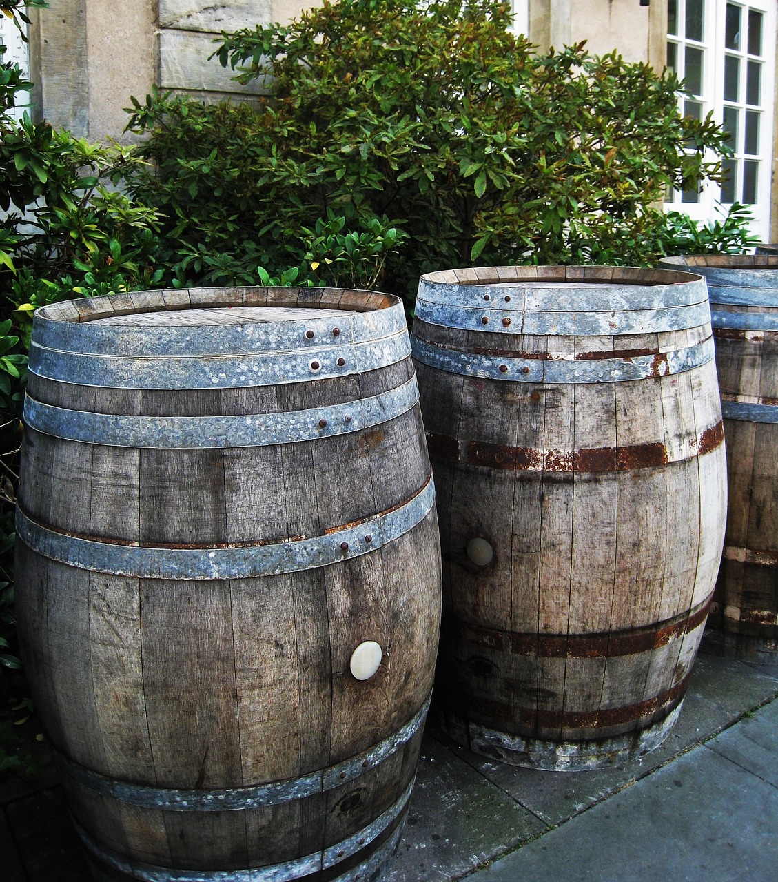 wooden barrels wood old free photo