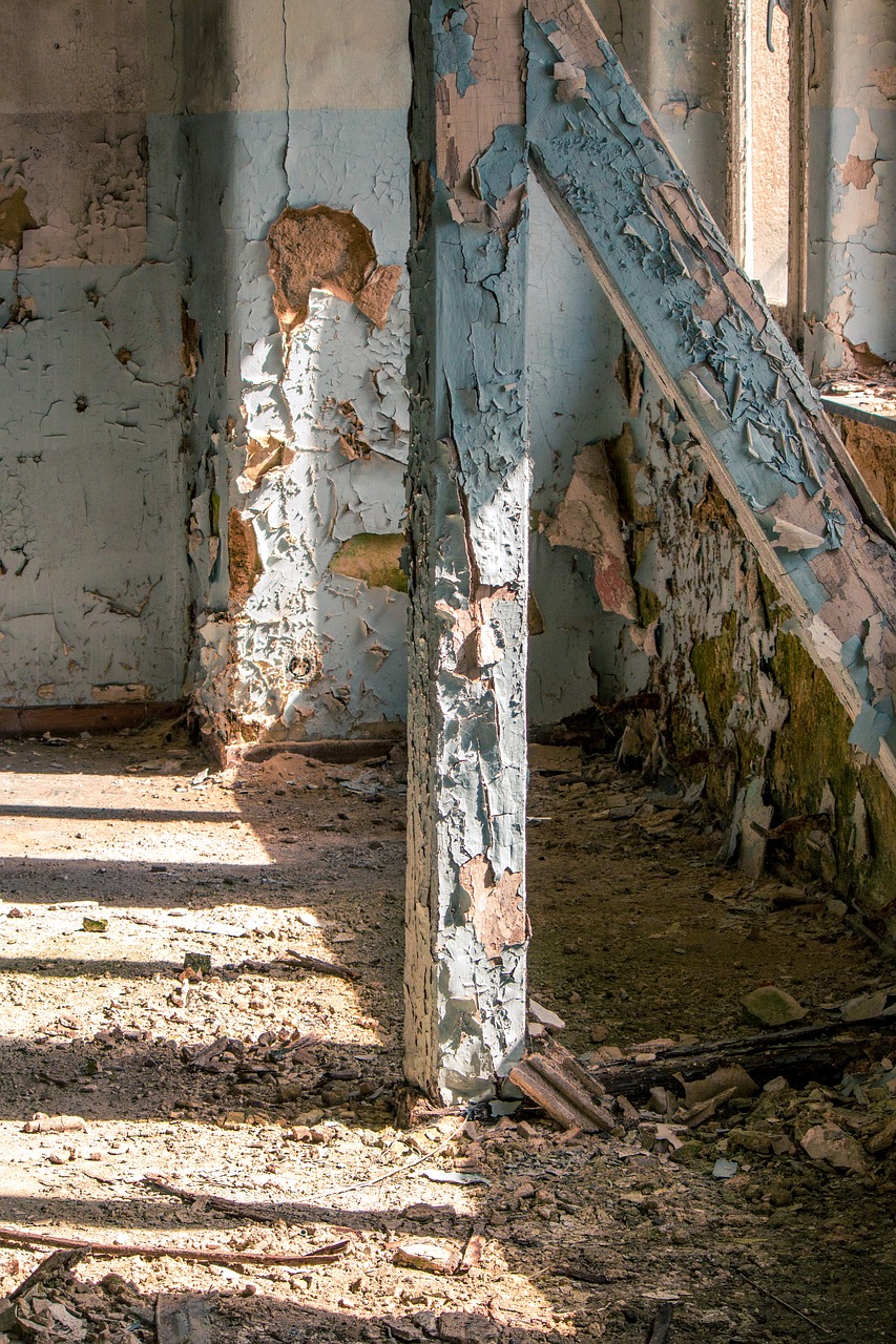 wooden beams entablature space free photo