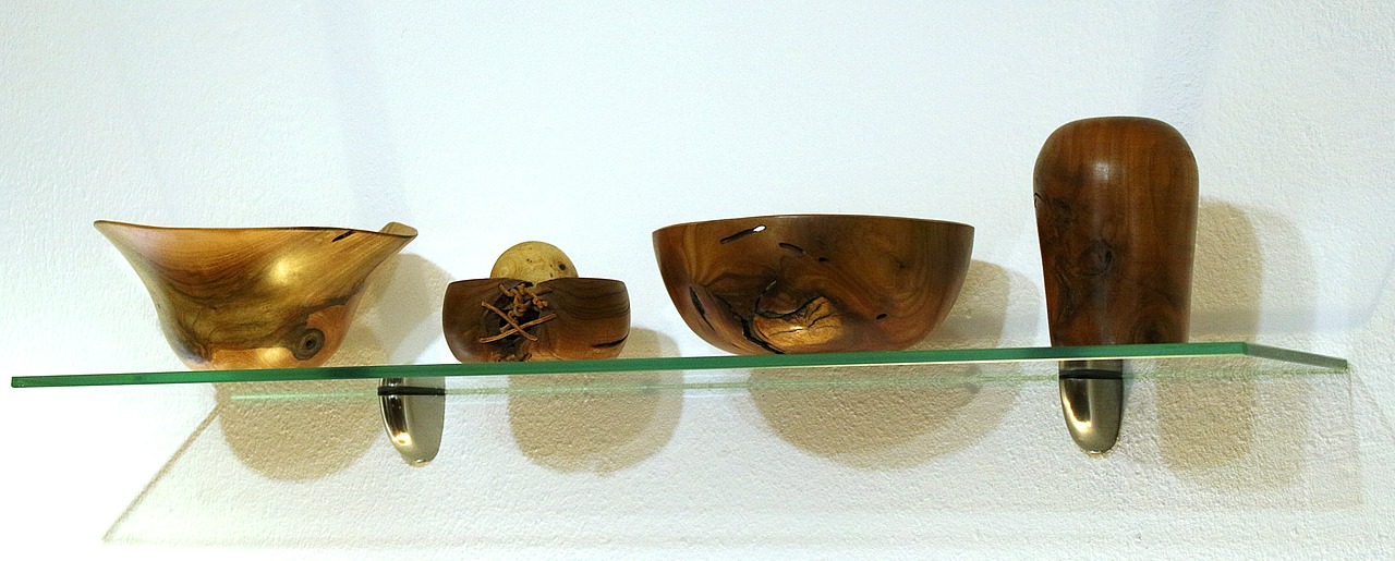 wooden bowls turned art free photo
