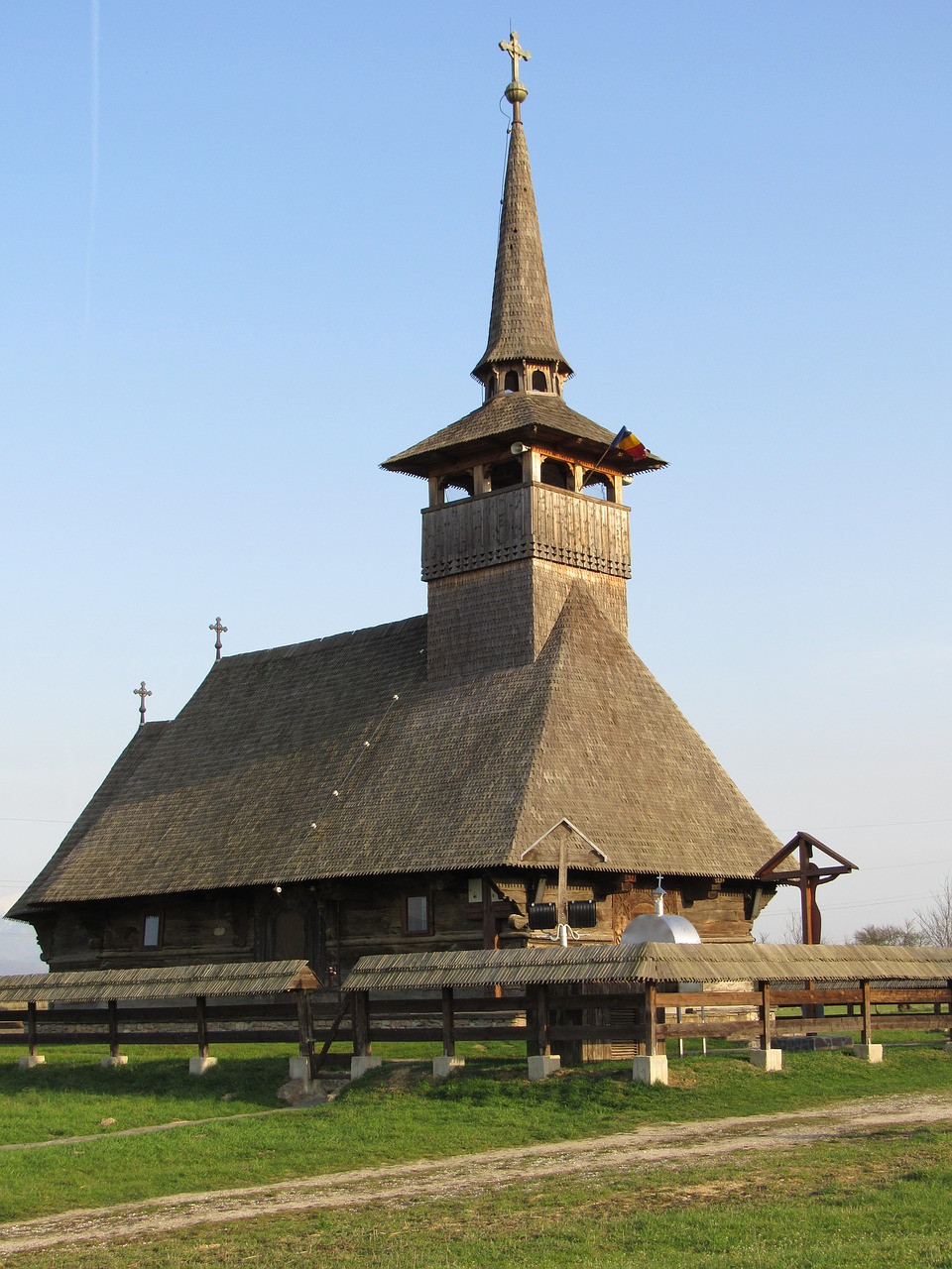 wooden church cucuceni transylvania free photo