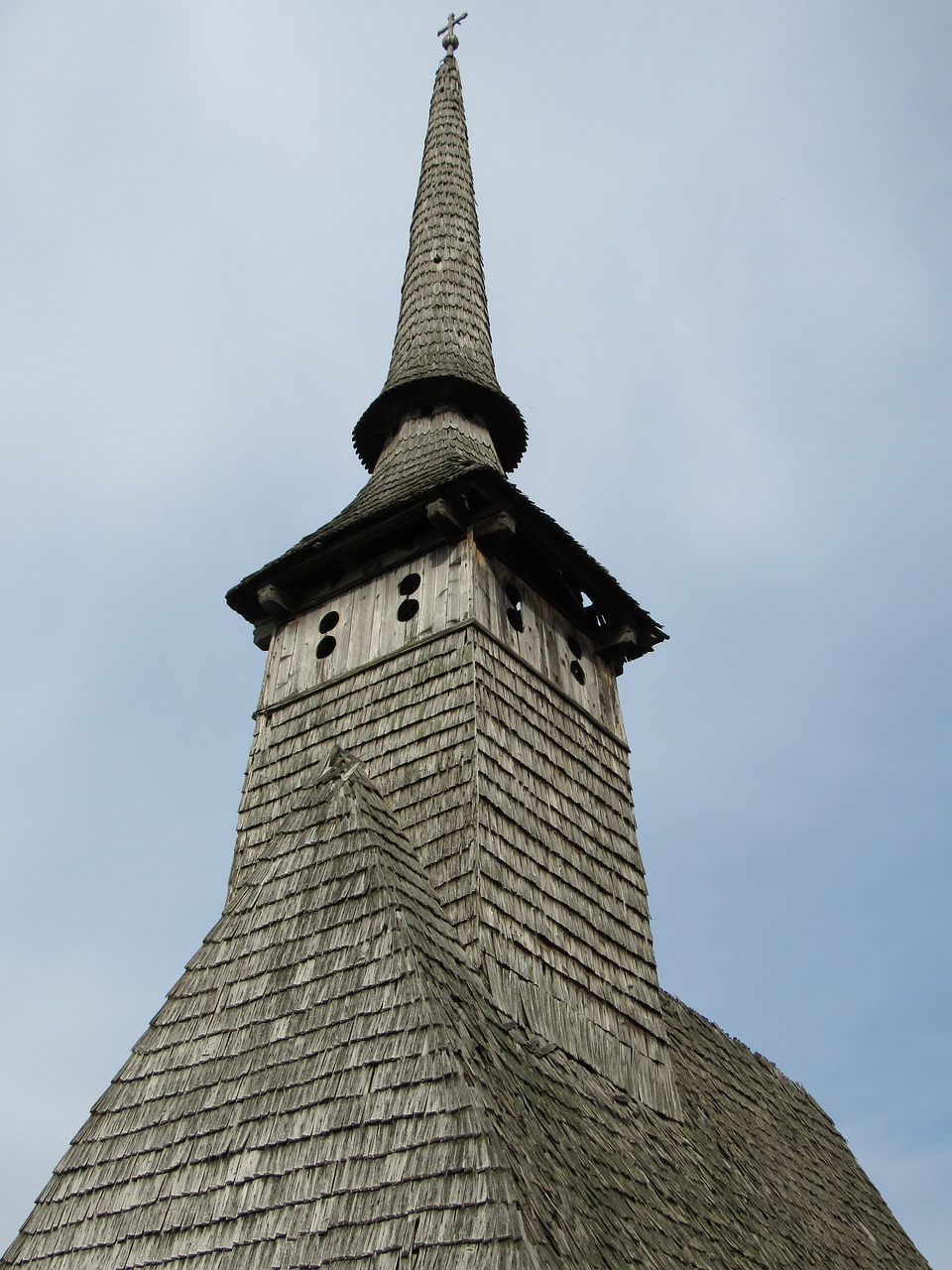 wooden church crisana transylvania free photo