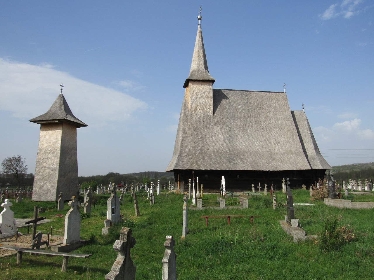 wooden church crisana transylvania free photo