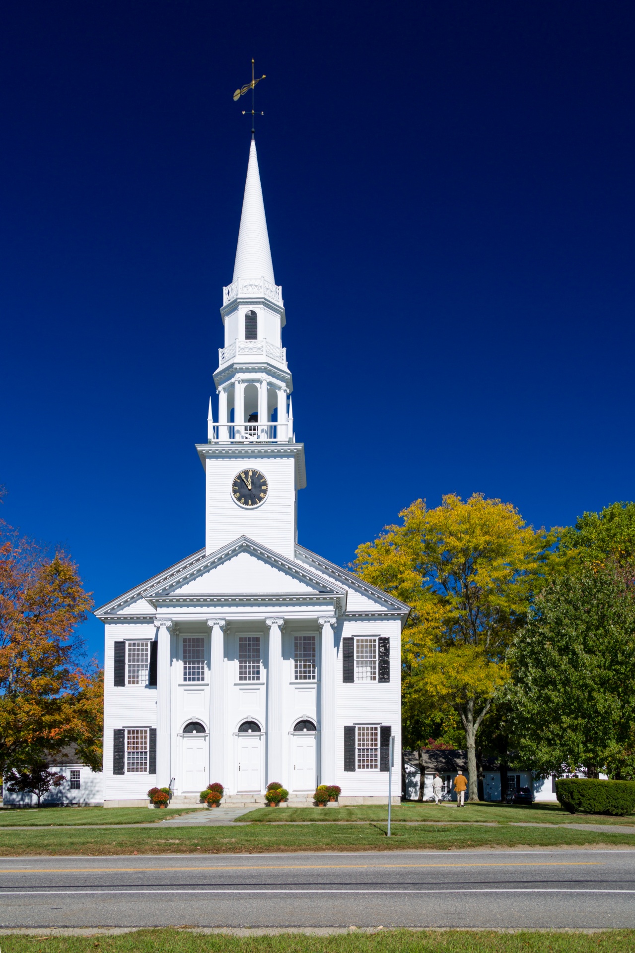 american architecture autumn free photo