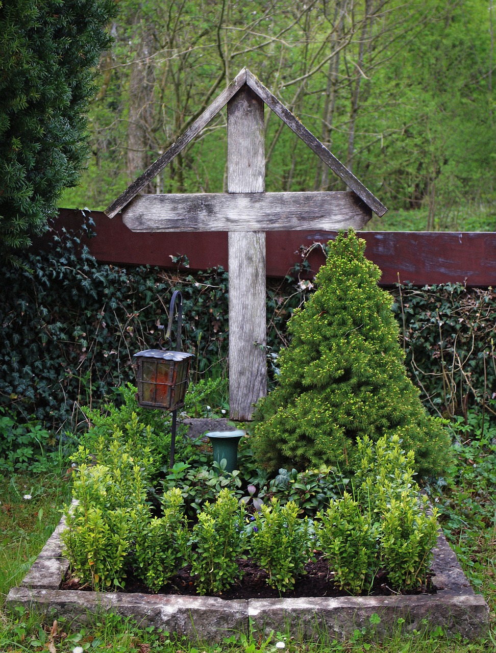 wooden cross grave cross free photo