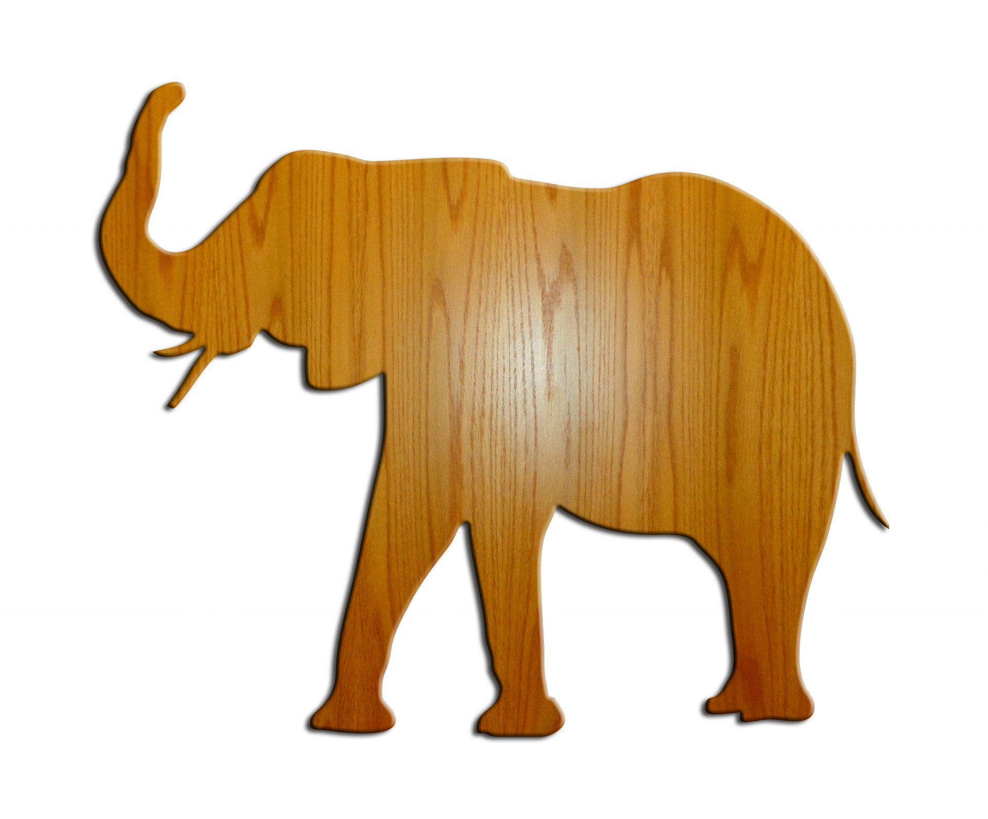 elephant wood wooden free photo