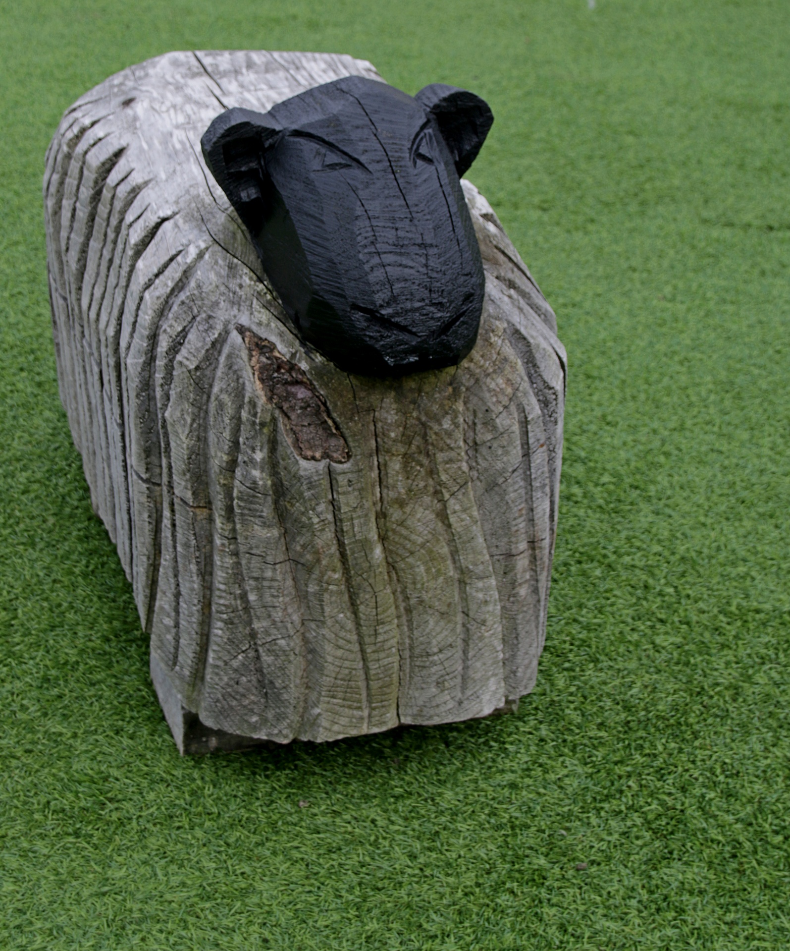 wooden animal sheep wood free photo