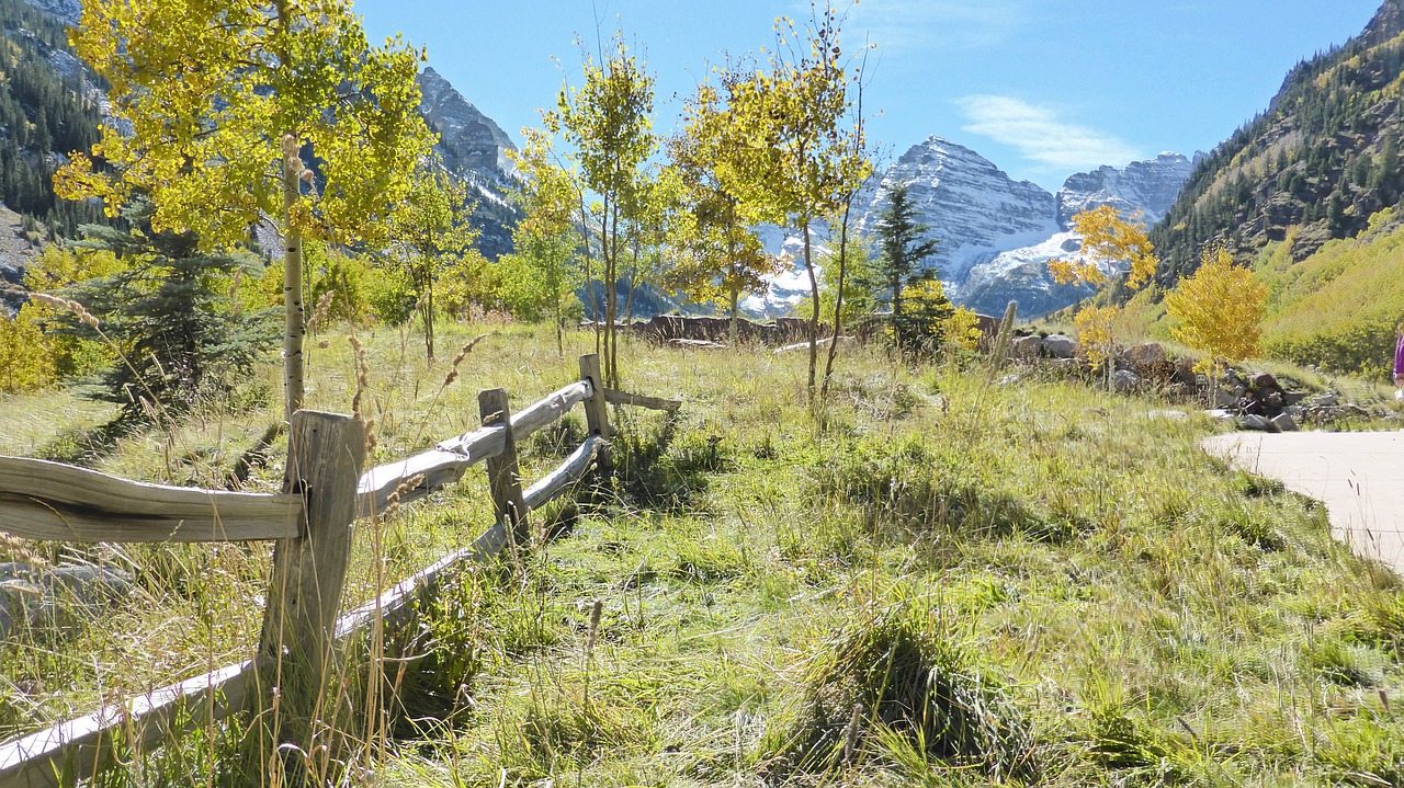 wooden fence pasture countryside free photo