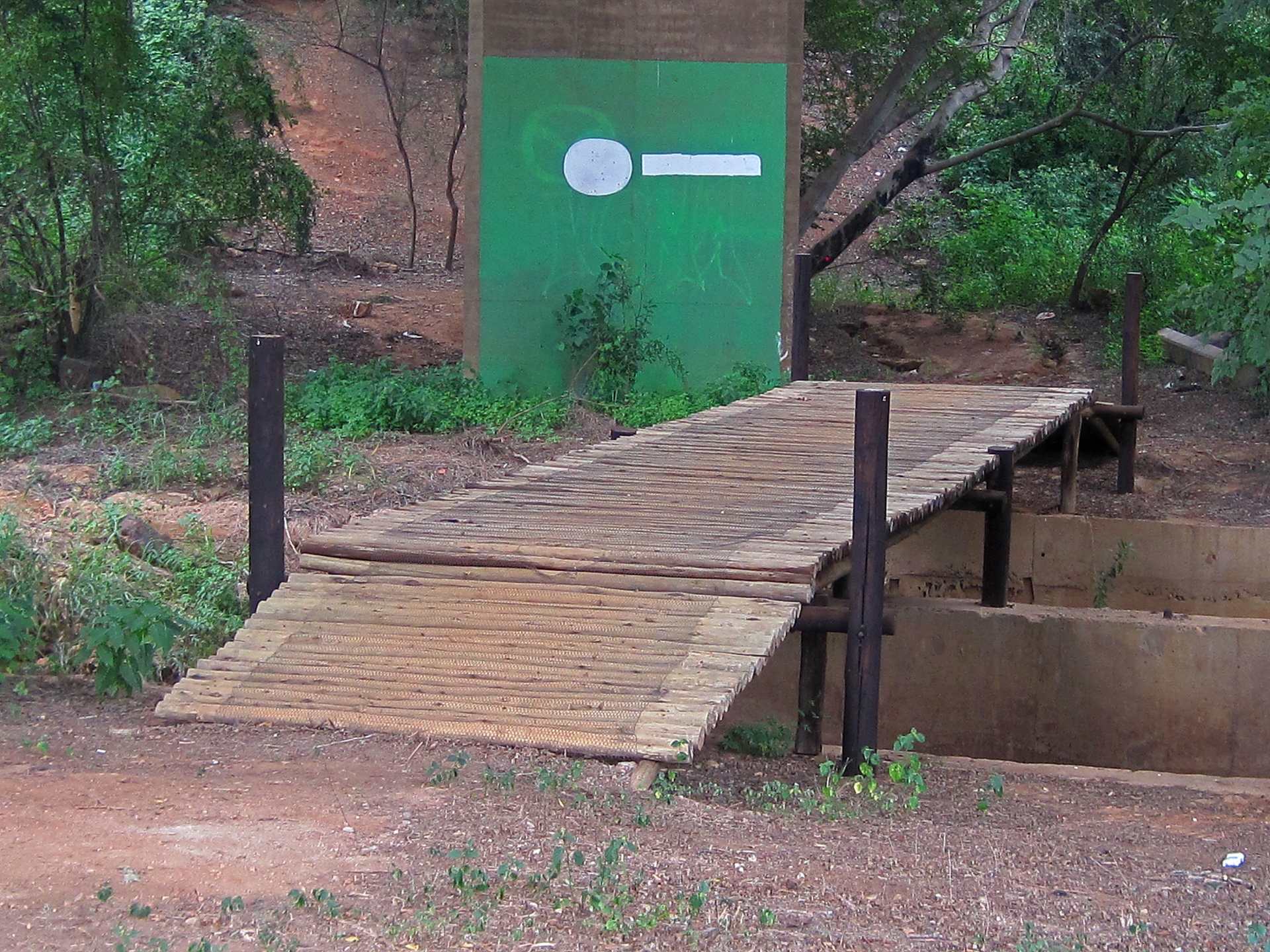 bridge path wood free photo