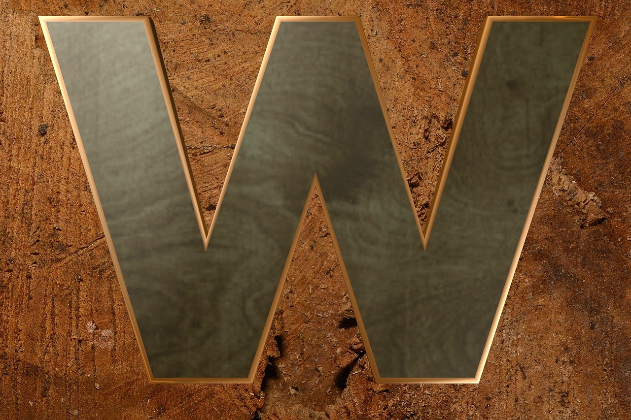 wooden letter letter wood free photo