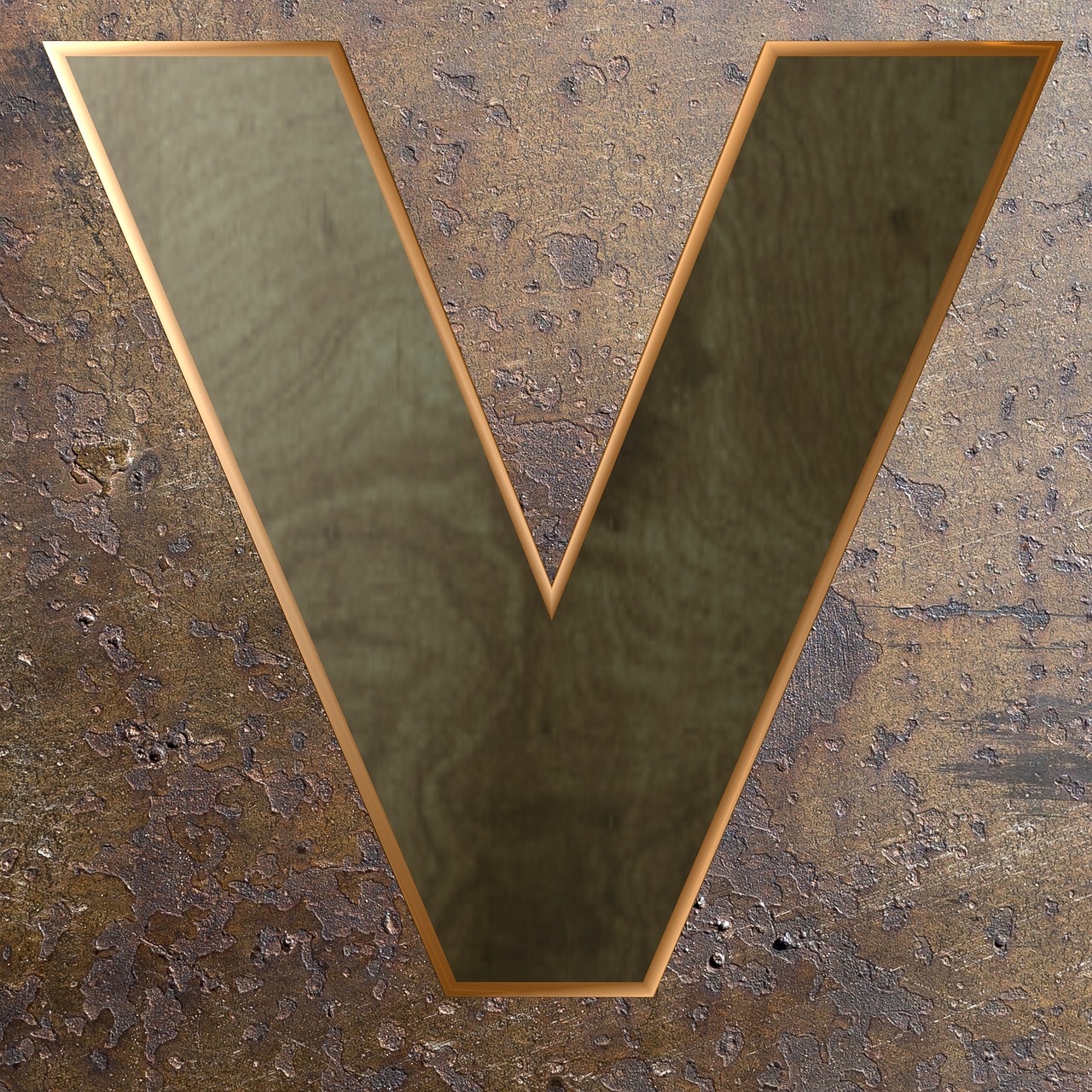 wooden letter wood metal free photo