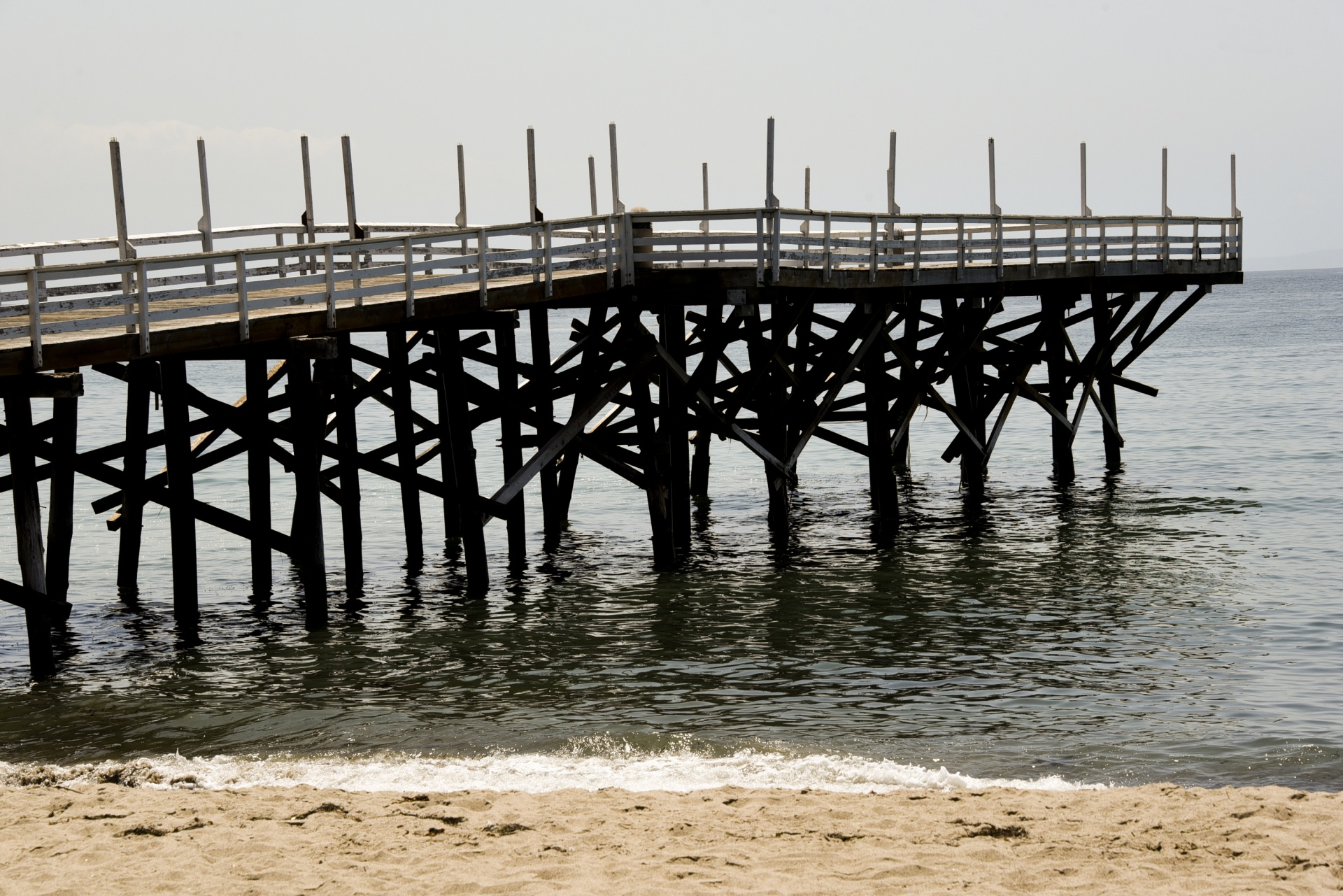 pier california malibu free photo