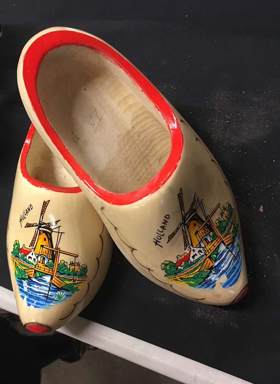 wooden shoes  holland  dutch free photo
