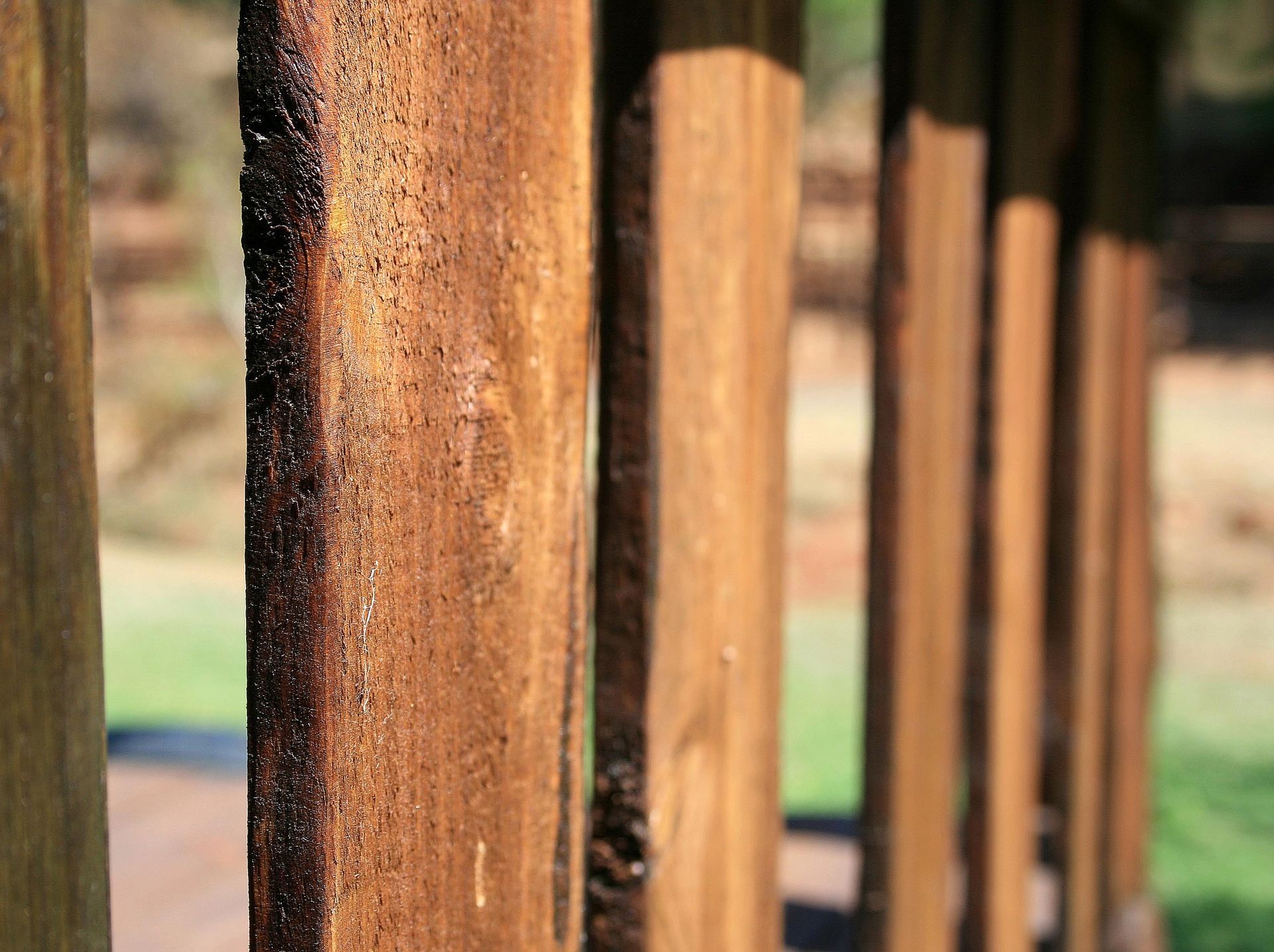 wood planks spaced free photo