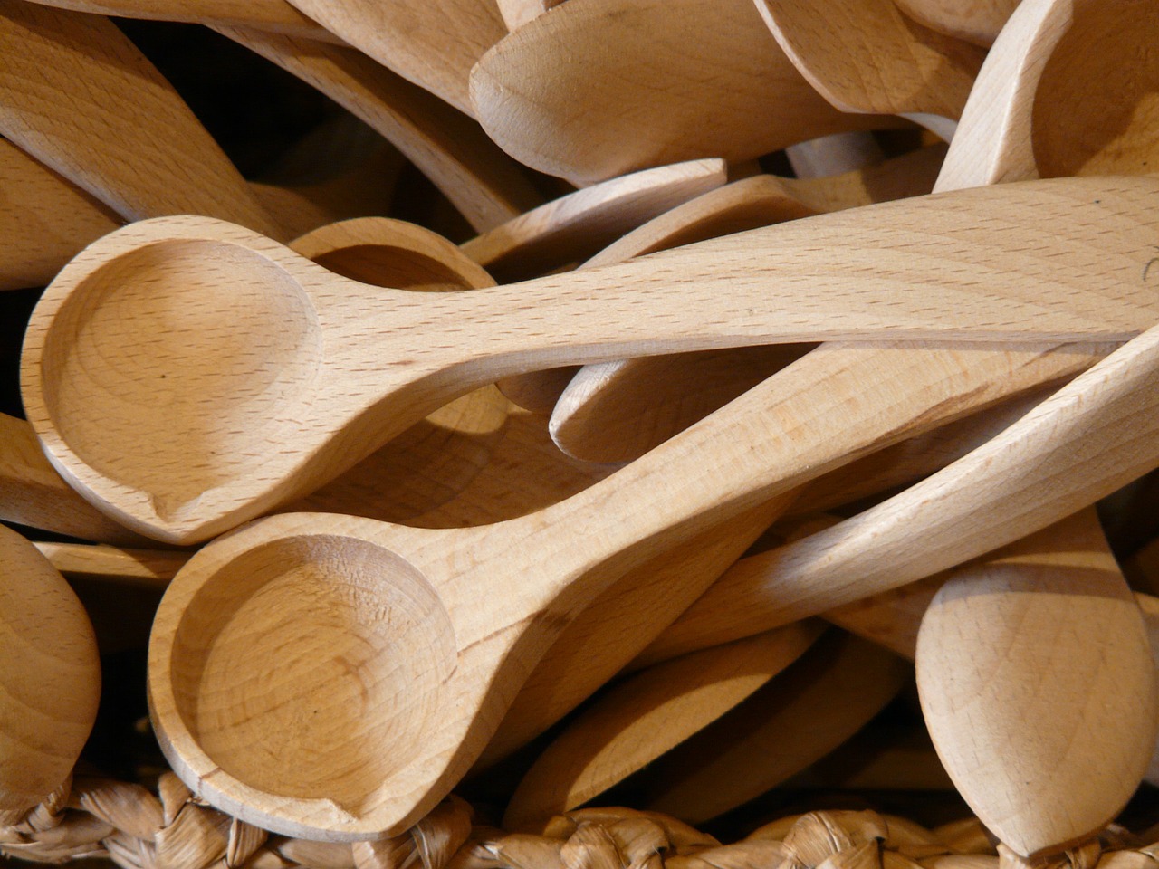 wooden spoon trowel creator free photo